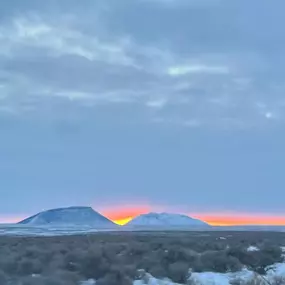 Craters of the moon is on fire