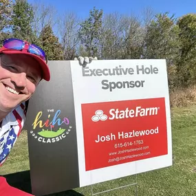 Here at Josh Hazlewood State Farm, we are proud of our community and love to give back as much as we can! 
We recently participated in the HIHO classic golf event which raises funds and awareness to help provide a high quality catholic school experience to students with learning differences! Thank you to everyone that came out and saw us, we had a great time meeting you!