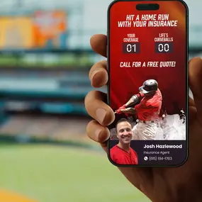 Step up to the plate with the right coverage! Life throws curveballs, but the right insurance helps you stay in the game. Are you covered for the next inning? Reach out to our team today!
