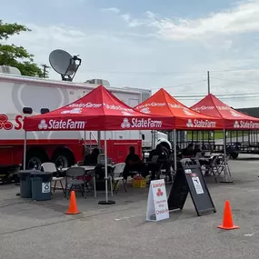 Our top priority is taking care of customer needs. State Farm catastrophe claim response teams are responding to assist customers with damage to their homes. My office is available to help, too.