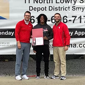 Congratulations, Javarian! Excellence on and off the field! We want to help recognize the work Stewarts Creek Football has put into this season!