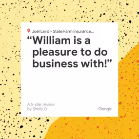 Thank you, Shelly, for taking the time to leave a shoutout for William. It makes our day hearing about how we were able to help wonderful customers like you. We look forward to continuing our relationship!