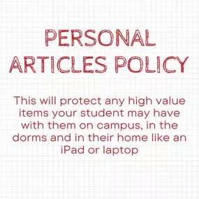 With your kids heading off to college you want to make sure they have  adequate coverage for their personal belongings because we can’t predict when something could get lost, stolen, or broken #backtoschool #insurancetips