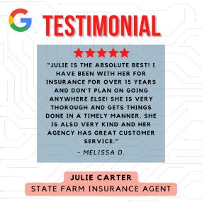 Julie Carter - State Farm Insurance Agent