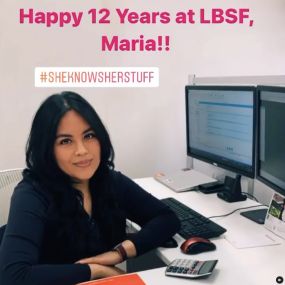 Happy 12 years at the Larissa Buerano State Farm Agency, Maria!! So proud and happy that you are an integral part of our team! ???????????????????? #likeagoodneighbor #workanniversary #statefarm
