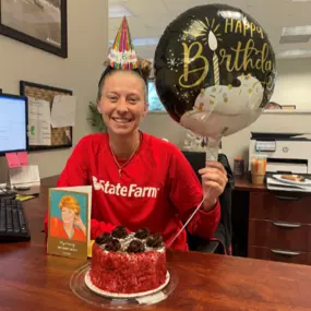 We'd like to wish Jen a very happy birthday today! She's passionate and funny, which makes her so valuable to our team. We hope you have the best day, Jen