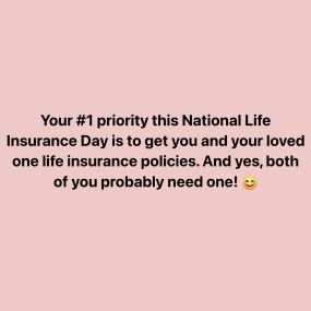 National Life Insurance Day is on May 2nd and marks the anniversary of the first day that life insurance became available in the U.S.