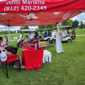 Photos with Jake from Friday! Thanks to those who came out to support the Brazil Lions Club! The rain held off enough for the teams to finish all 18 holes at Forest Park Golf Course.