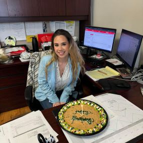 Happy birthday to Marilyn!  Marilyn is such a huge part of the best team in the business. Thanks for all that you do to help our customers each and every day. Lucky to have you as a part of our office.