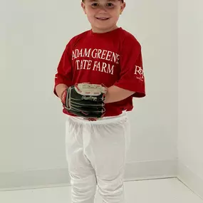 Henry is enjoying baseball season playing for The Adam Greene State Farm team.