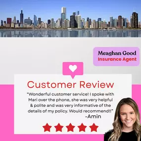 We love our customer reviews!
