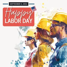 On this Labor Day, we honor the hands that built our world. Thank you for your hard work! Wishing you a well-deserved break this Labor Day!