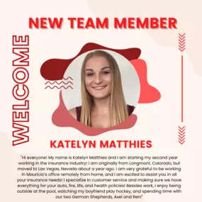 Meet our team member Katelyn