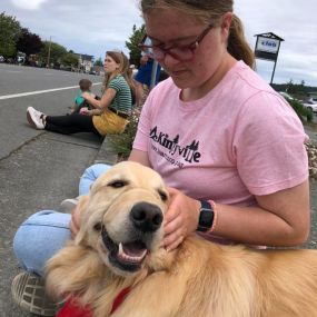 Augie at the Pony Express Days parade