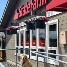 Hometown Pride! We have it. This is one of our favorite projects to help with. The flower pots down Central and ours on our office to match.