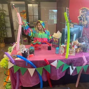 Birthday week/month continues at Heather Vina State Farm. Our Wacky Wavy Kayla Mahoney is being celebrated today.  Give her a shout-out and say hello!