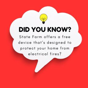 Did you know SF offers a free service designed to help protect your home from electrical fires? 
Receive Ting at NO COST to you.
What you need to be eligible for Ting:
Wi-Fi connection
Smartphone
An active State Farm non-tenant homeowners policy.