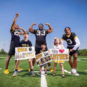 1 week until kickoff.  How many wins are the Black & Gold getting this season?