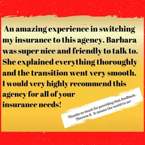 Yes Barbara! Having someone as friendly and helpful as Barbara is always nice but add 25 years experience and you're the luckiest office in town!