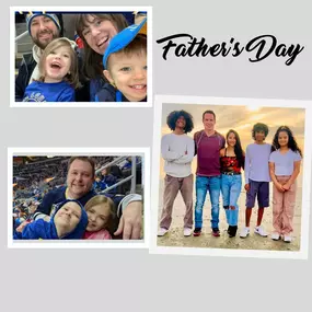 Happy Father's Day to all the important men in your life. If they are with you in person we wish you a wonderful day. If they are with you in spirit we honor their everlasting memory.