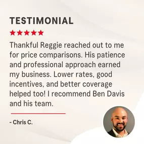 Ben Davis - State Farm Insurance Agent - Review