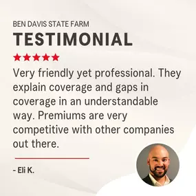 Ben Davis - State Farm Insurance Agent - Review