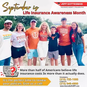 September is Life Insurance Awareness Month! ❤️ It’s the perfect time to review your policies and make sure your loved ones are protected. Give us a call to schedule a review!

Now in THREE locations to better serve you!