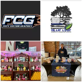 Huge SHOUT OUT to Blue Line Design and Landscape Center, Felty Custom Graphics, Noelanis Tanning Spa and Martian Candies for being our awesome Small Businesses of the week! Check out these Small Local Businesses and show our appreciation for Small Business Appreciation Week!

We will continue to support these business through May 10th! So don’t miss out! Stop by, call or text Julie McBee State Farm for a FREE insurance quote for any or all of your insurance needs AND receive a free gift card to 