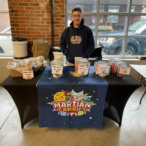 Happy Thursday!!! Today our Small Business of the day is Martian Candies owned by local, Evan Padovini! Evan is a 7th grader at Mount Savage Middle School. Martian Candies creates and sells all kind of freeze dried candy!

Stop by, call or text Julie McBee State Farm to receive a free quote on any and all your insurance needs and receive a FREE gift card or Martian Candies basket for signing up for a free quote! This is such a great way to support two local small businesses!!!