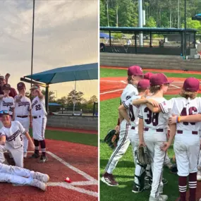 Go, Dragons, Go! @collierville_dragons11u for the W!
Champions again! Teamwork makes the dream work and so exciting to see these guys play hard and put another ring on!
We’re proud to sponsor our Collierville Dragons!