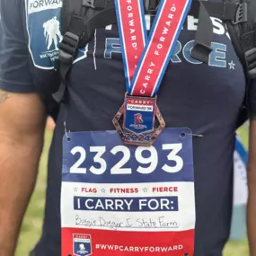 I am extremely proud of both my team and family for participating in the Carry it Forward wounded warrior 5k and finishing with beaming smiles.