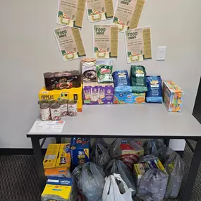 I would like to thank everyone who participated in our local food drive. Your support has enabled us to provide meals for several families throughout this month. #duggerhasyoucovered #escondidocalifornia #interfaith