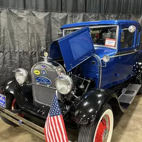 181 antique cars and some beautiful motorcycles at the Cabin Fever Antique Car Show.