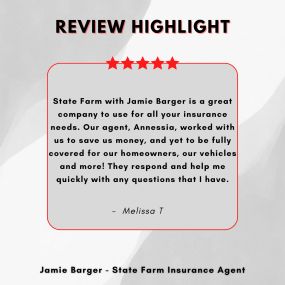 Jamie Barger - State Farm Insurance Agent