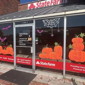 Happy Halloween from the Jamie Barger State Farm Insurance team! Call us for a free quote today