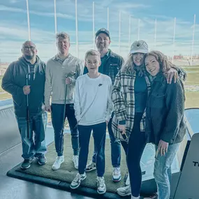 Celebrating an amazing team and a successful January at Top Golf!