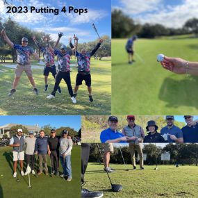 The blue skies, my beloved uncle, and those for whom we now play were shining over us today. We saw the largest turnout EVER at the 2023 Putting 4 Pops Fundraiser. I know the turnout resulted from all of you who follow and support us at LunaNation State Farm. So, from my family and the families we aim to help, THANK YOU!