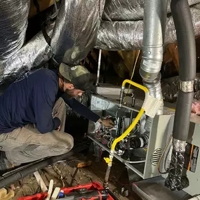 attic hvac repair