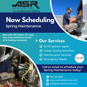 spring maintenance, asr mechanical