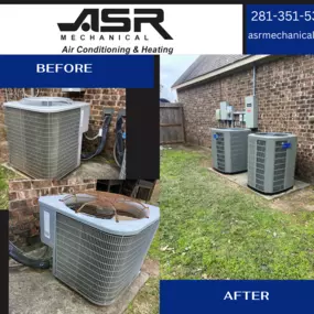 new condenser, asr mechanical