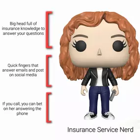 Happy Insurance Nerd Day! To celebrate, we thought we'd break down the types of insurance nerds we have here in the office!