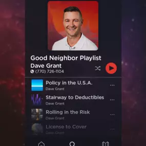 We believe finding the right coverage should be music to your ears. Whether you’re cruising down the road, relaxing at home, or planning your next adventure, we’ll help make sure you’re covered for every track life plays.