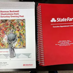 Every year these fly off our desks! 
Norman Rockwell calendars are almost gone, come grab them while you can. It’s pretty neat, I have customers that have been collecting them for over 40 years! That is the reason I continue to offer them ????????
We just got the appointment calendars. Come grab yours at the office! ❤️