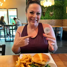 You mean to tell me I can support Hunter’s Army and Yuma’s Little Warriors by eating a SUPER Yummy burger…. Say Less!!! This burger is as satisfying as a free quote from Katie Figueroa's State Farm Insurance Agency!