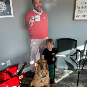 “Hi this is Maverick with State Farm!” ❤️
We absolutely love being a family owned business where our children (even fur babies ????) are a part of our company culture. You just never know who you’ll find behind the front desk, or on the other end of the phone ????
Thank you to our amazing customers who treat our families like your own. #local #localagent #insuranceagent #statefarm #jakefromstatefarm #hancockMD #statefarmhancock #goodneighbor #mainstreethancock