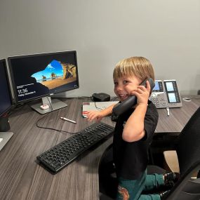 “Hi this is Maverick with State Farm!” ❤️
We absolutely love being a family owned business where our children (even fur babies ????) are a part of our company culture. You just never know who you’ll find behind the front desk, or on the other end of the phone ????
Thank you to our amazing customers who treat our families like your own. #local #localagent #insuranceagent #statefarm #jakefromstatefarm #hancockMD #statefarmhancock #goodneighbor #mainstreethancock