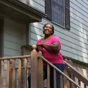 Jaimi's dream of being a homeowner came true with a little help from State Farm!