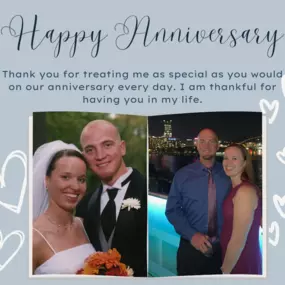 Celebrating a dear team member's 20th wedding anniversary! Wishing Kristy and Matt a joyous and blessed anniversary. Congratulations on this amazing milestone!