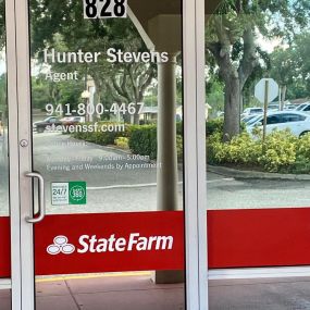 Hunter Stevens - State Farm Insurance Agent Office Door