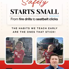 Whether it's looking both ways, buckling up, or knowing when to call 911—it all starts with small moments that grow into lifelong habits. Big thanks to the local first responders who help make those lessons real (and fun to learn).